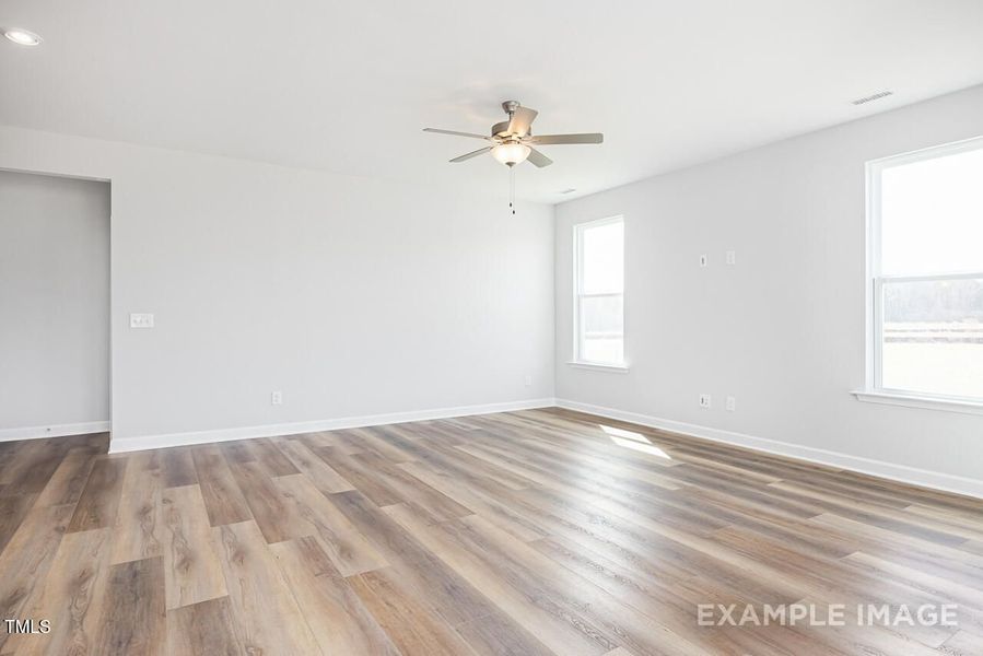 Spacious, unfurnished interior of a new home in Woodland Crossing, Zebulon (Image 17).