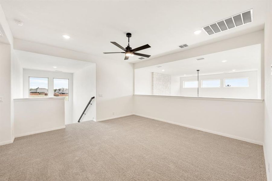 Spacious, unfurnished interior of a new home in Star Ranch Classic 50, Godley (Image 21). Spacious, unfurnished interior of a new home in Star Ranch Classic 50, Godley (Image 21).