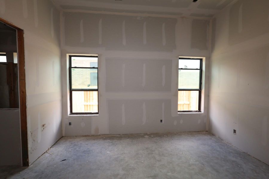 In-progress construction of a new home in Sienna - Landmark Row Collection, Missouri City, TX (Image 8).