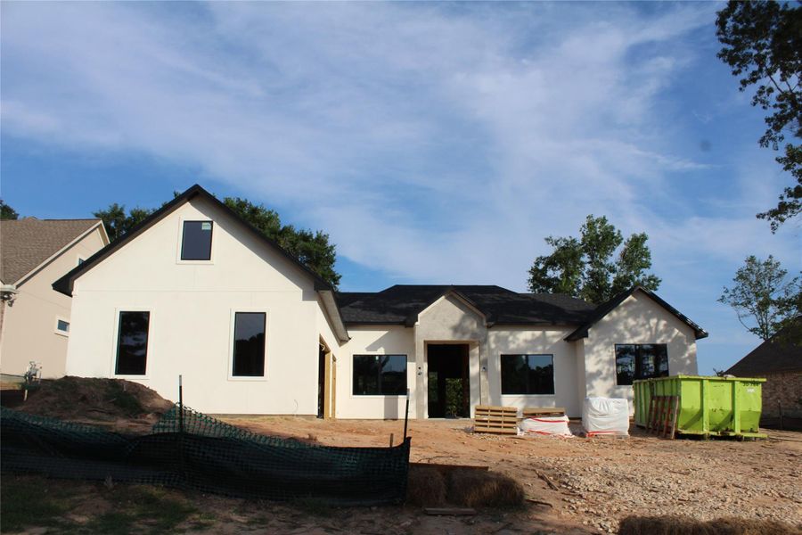 In-progress construction of a new home in , Montgomery, TX (Image 4).