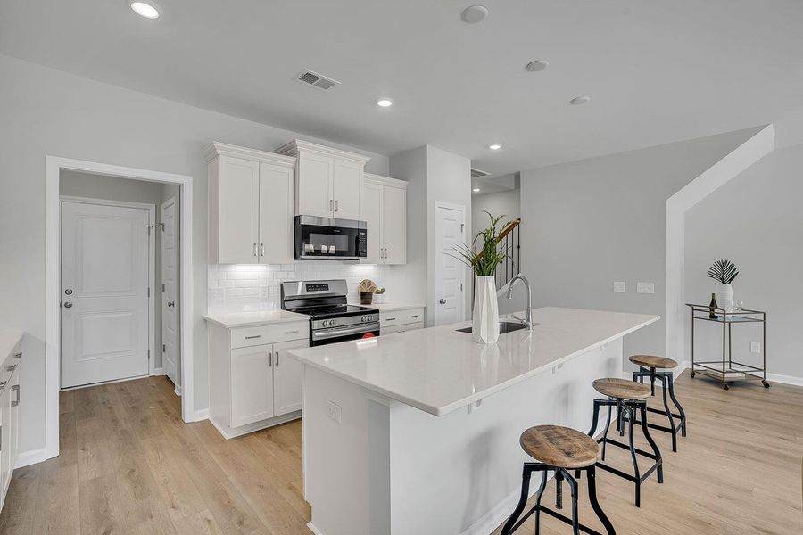 Furnished interior view inside a new home in Pineland Preserve, Summerville (Image 15).