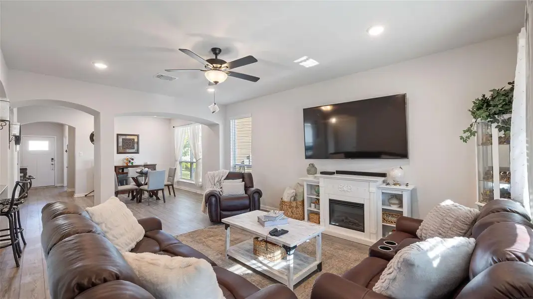 Furnished interior view inside a new home in , Belton (Image 6). Furnished interior view inside a new home in , Belton (Image 6).