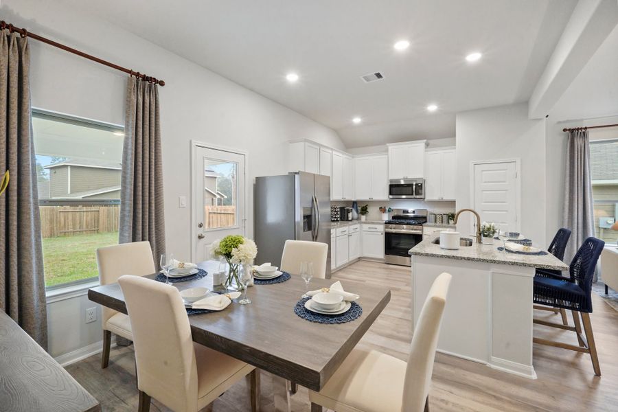 Liberty Estates Model Home - San Jacinto - Dining Liberty Estates Model Home - San Jacinto - Dining