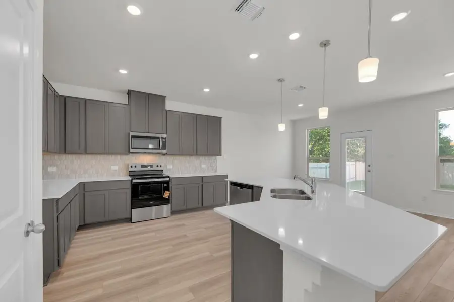 Furnished interior view inside a new home in Hidden Trails, Belton (Image 4).