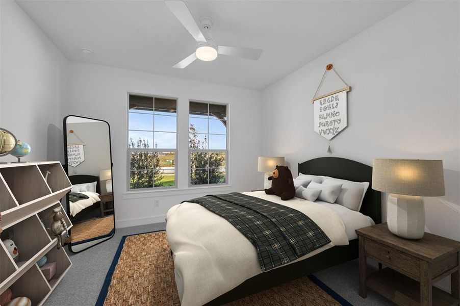 Furnished interior view inside a new home in Heath Golf & Yacht Estates, Heath (Image 25).