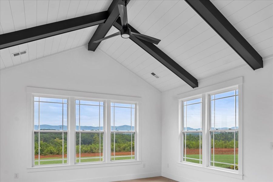 Representative unfurnished interior of a home built from the Converse Elite by Enchanted Homes in Pointe Summit, Slater-Marietta (Image 49).