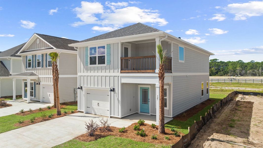 Exterior details and patio area of a home in Colonial East, Panama City Beach (Image 21). Exterior details and patio area of a home in Colonial East, Panama City Beach (Image 21).