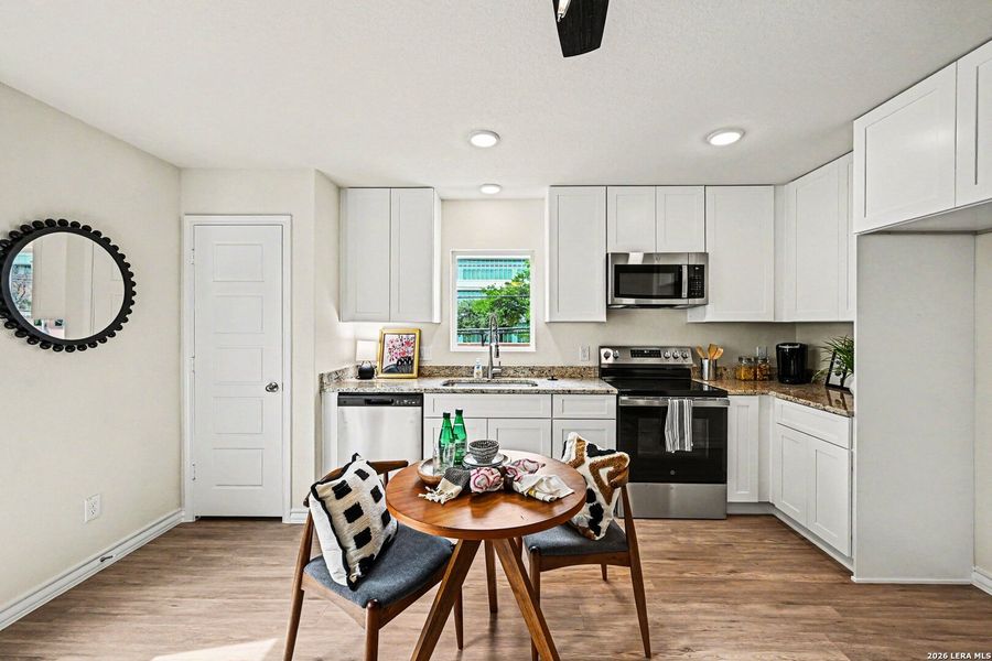 Furnished interior view inside a new home in , San Antonio (Image 11).