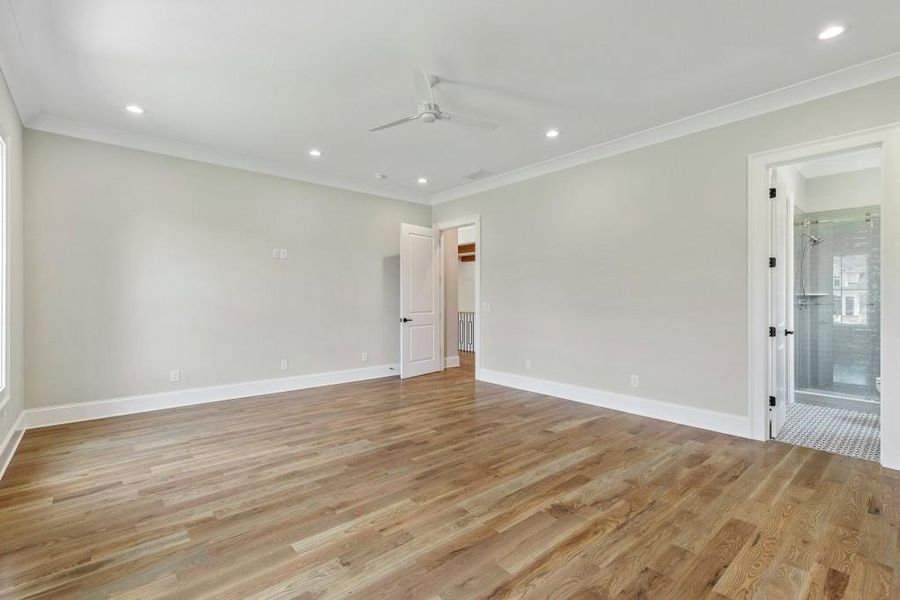 Spacious, unfurnished interior of a new home in , Newnan (Image 86).