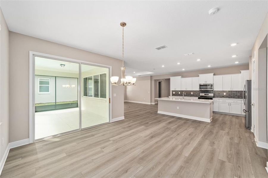 Furnished interior view inside a new home in On Top of the World Communities, Ocala (Image 9).