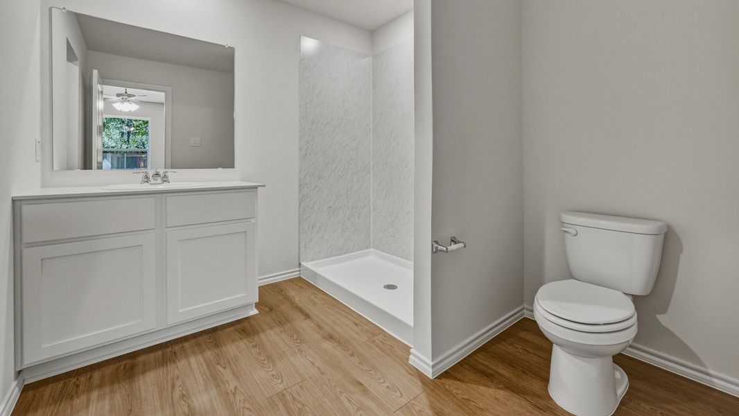 Furnished interior view inside a new home in Asher Oaks, Bonham (Image 6).