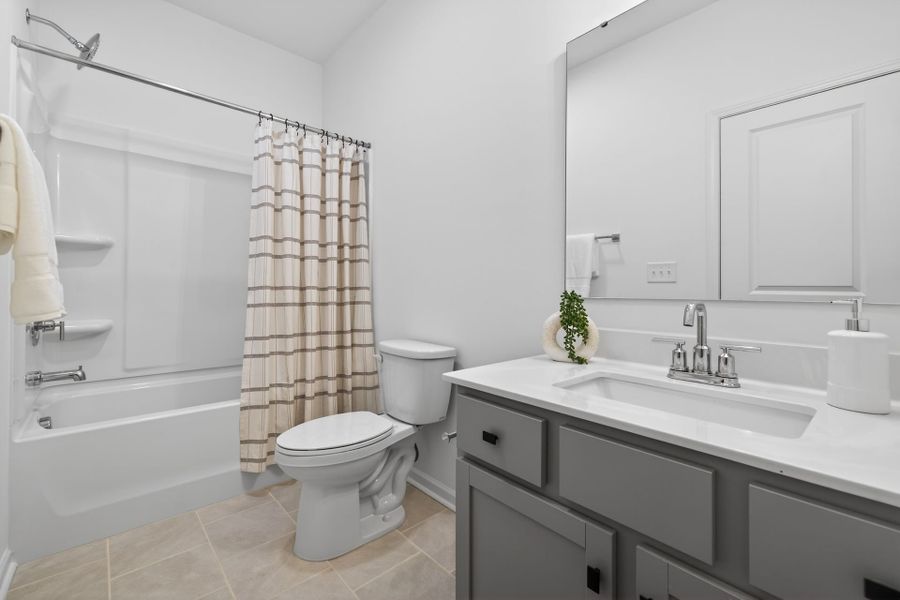 Furnished interior view inside a new home in Edgewater - The Cottages, Lancaster (Image 13).