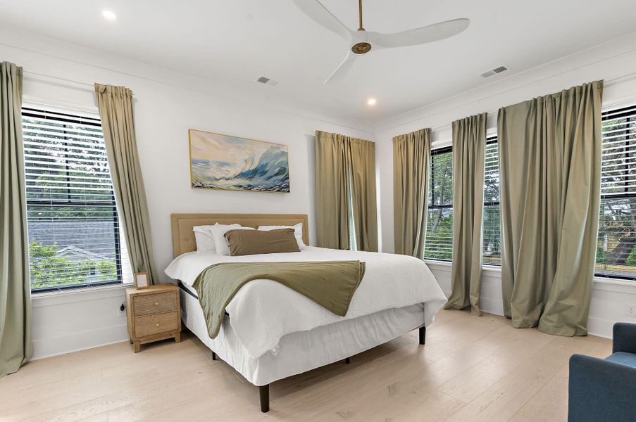 Furnished interior view inside a new home in , Isle Of Palms (Image 62). Furnished interior view inside a new home in , Isle Of Palms (Image 62).