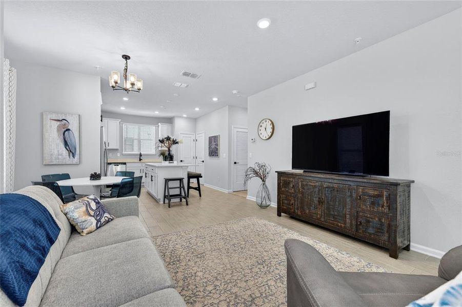 Furnished interior view inside a new home in , Jacksonville (Image 14).