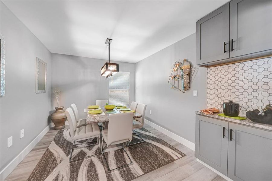 Furnished interior view inside a new home in , Port Charlotte (Image 37). Furnished interior view inside a new home in , Port Charlotte (Image 37).