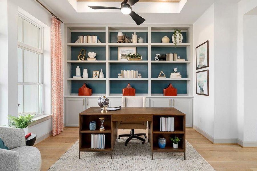 Furnished interior view inside a new home in , Waller (Image 26).