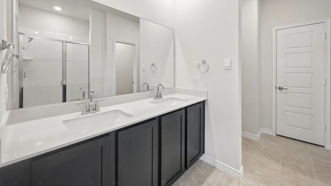 Furnished interior view inside a new home in The Woods at Lindsey Place, Anna (Image 5).
