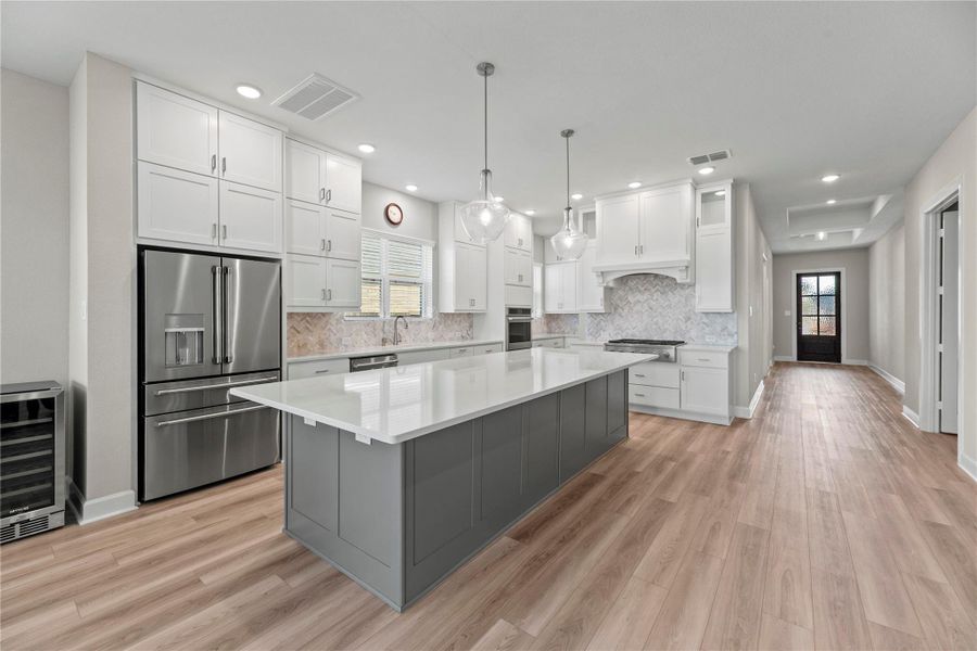 Furnished interior view inside a new home in , Katy (Image 10).