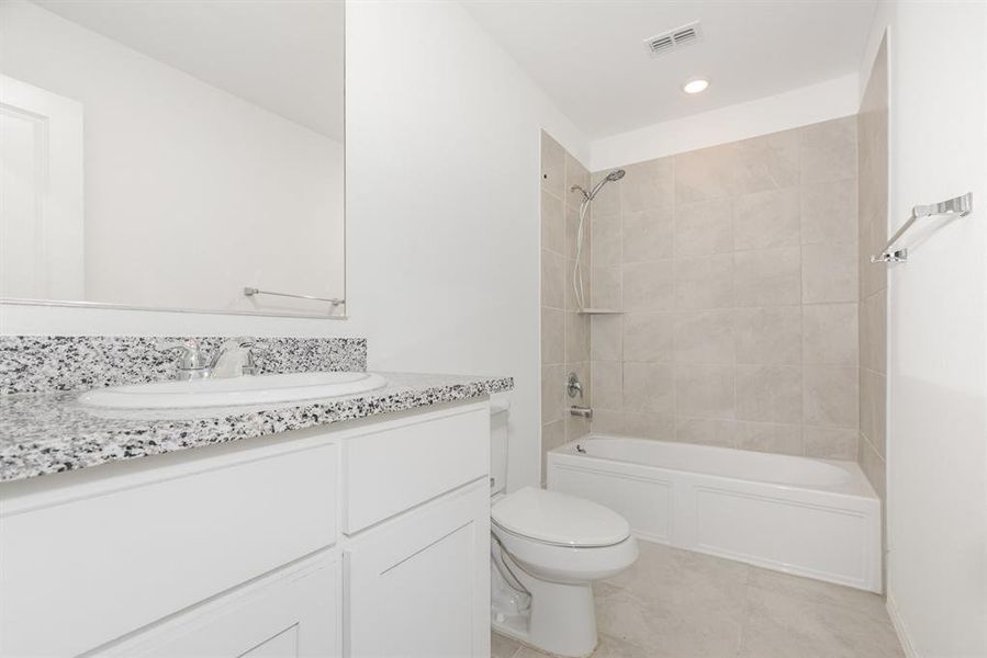 Furnished interior view inside a new home in , Princeton (Image 6).