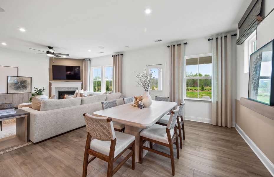 Furnished interior view inside a new home in Berkeley Mill, Cumming (Image 17).