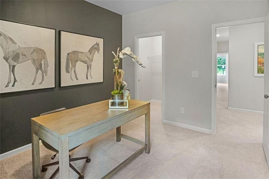 Furnished interior view inside a new home in Fuller Station, Loganville (Image 5).