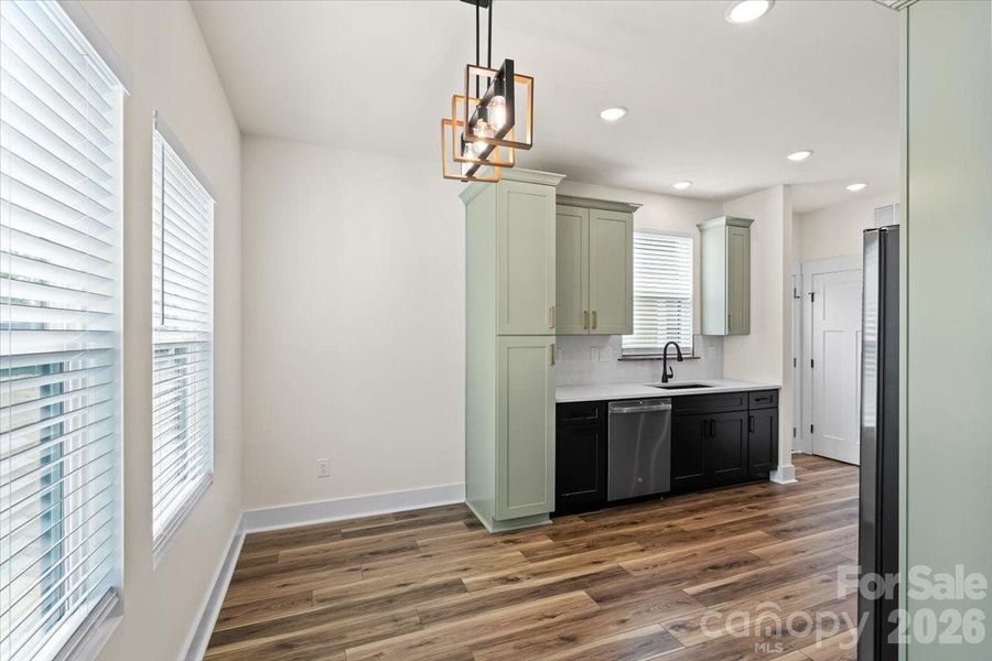 Furnished interior view inside a new home in , Concord (Image 6).