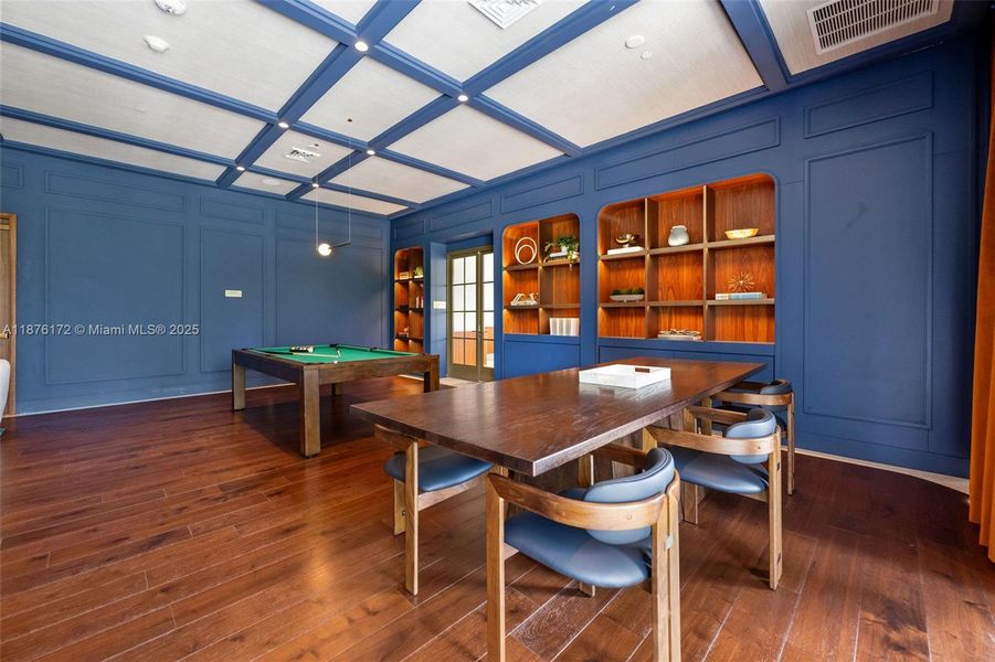 Furnished interior view inside a new home in , Miami (Image 41).