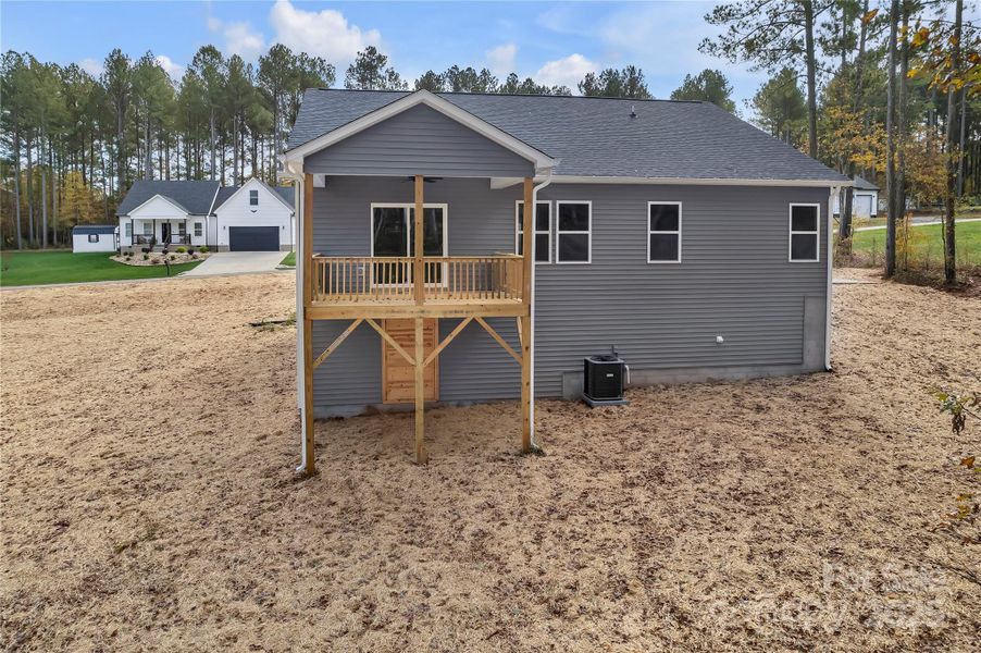 Exterior details and patio area of a home in , Vale (Image 19). Exterior details and patio area of a home in , Vale (Image 19).