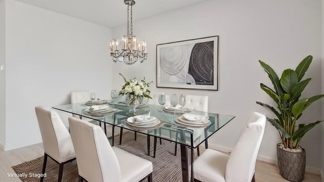 Furnished interior view inside a new home in Desert Moon Estates, Buckeye (Image 5). Furnished interior view inside a new home in Desert Moon Estates, Buckeye (Image 5).