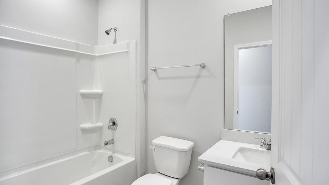 Furnished interior view inside a new home in Nexus South, Gallatin (Image 27).