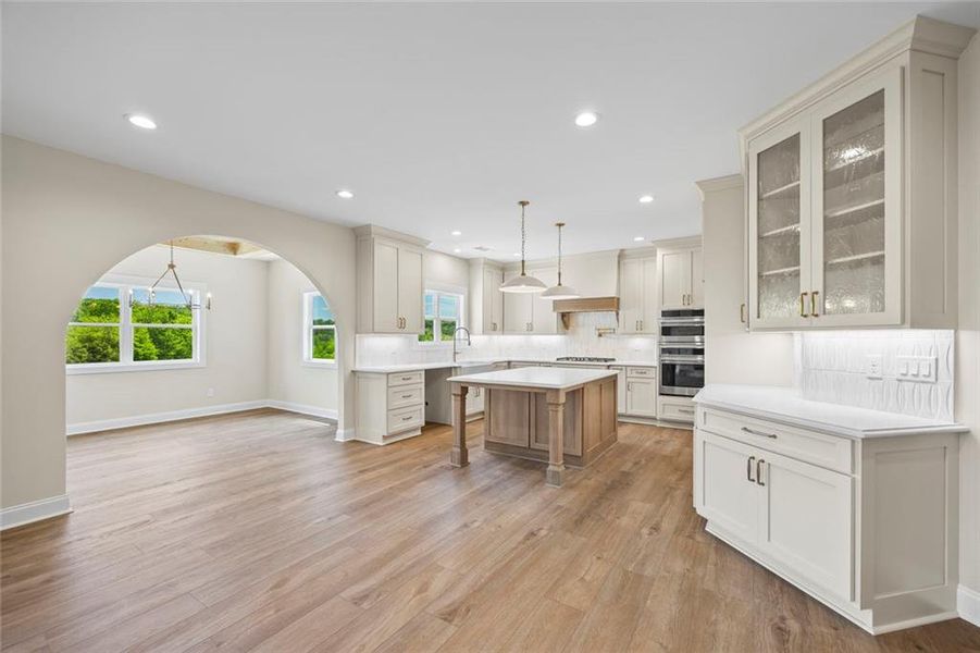Furnished interior view inside a new home in , Monroe (Image 12).