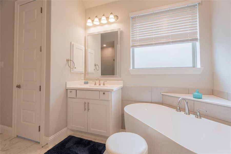 Furnished interior view inside a new home in , McKinney (Image 14).