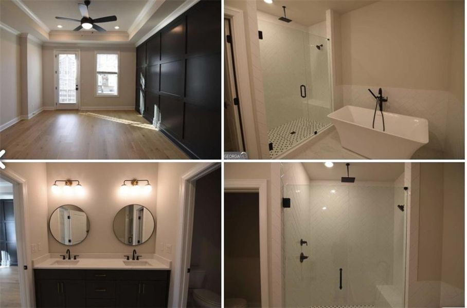 Furnished interior view inside a new home in , Alpharetta (Image 3).