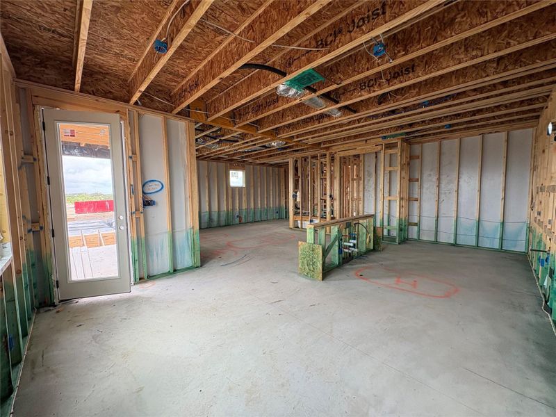 In-progress construction of a new home in Cannon Ranch, Dripping Springs, TX (Image 23).