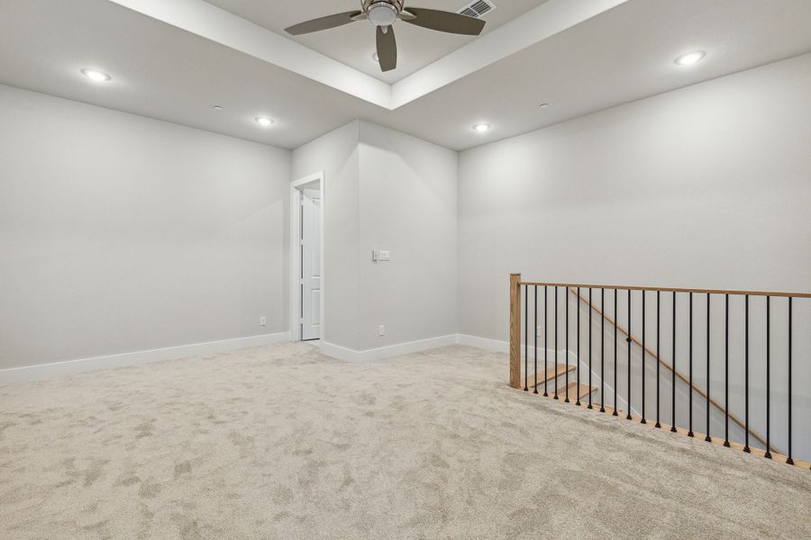 Spacious, unfurnished interior of a new home in Newman Village Townhomes, Frisco (Image 16).