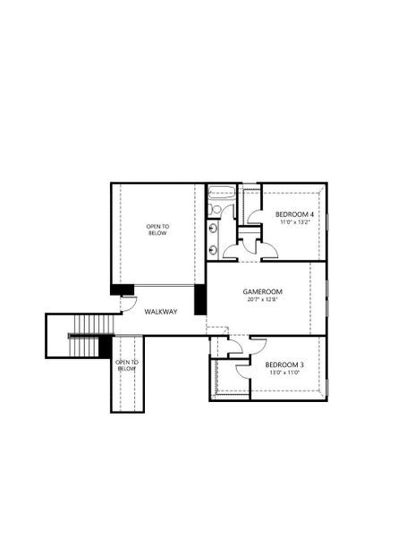 Floor Plan Second Level Floor Plan Second Level