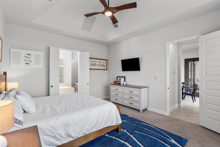Furnished interior view inside a new home in Riceland, Mont Belvieu (Image 18).