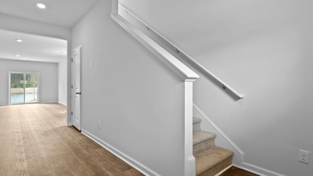 Representative unfurnished interior of a home built from the ROBIE by D.R. Horton in Hillcrest, Ravenel (Image 12).