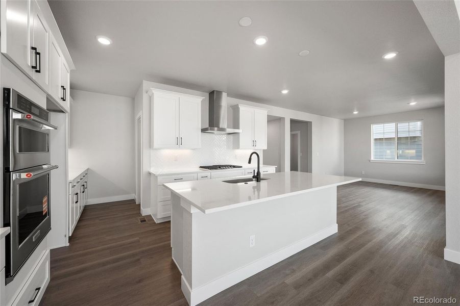 Furnished interior view inside a new home in , Littleton (Image 14).