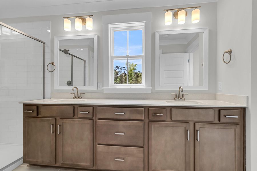 Furnished interior view inside a new home in , Summerville (Image 6).
