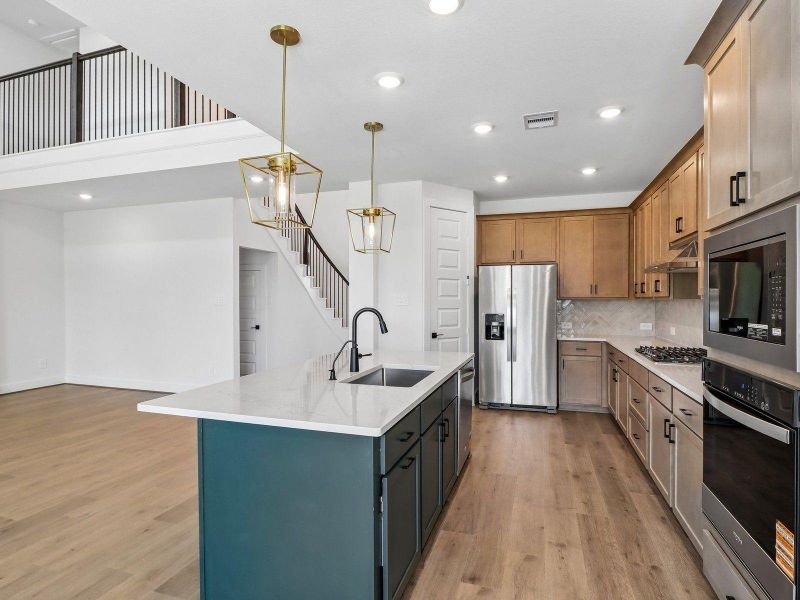 Furnished interior view inside a new home in Kingdom Heights, Rosenberg (Image 9).