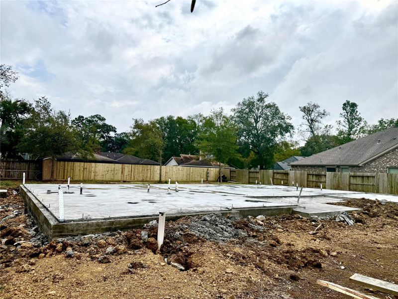 In-progress construction of a new home in , Crosby, TX (Image 5). In-progress construction of a new home in , Crosby, TX (Image 5).