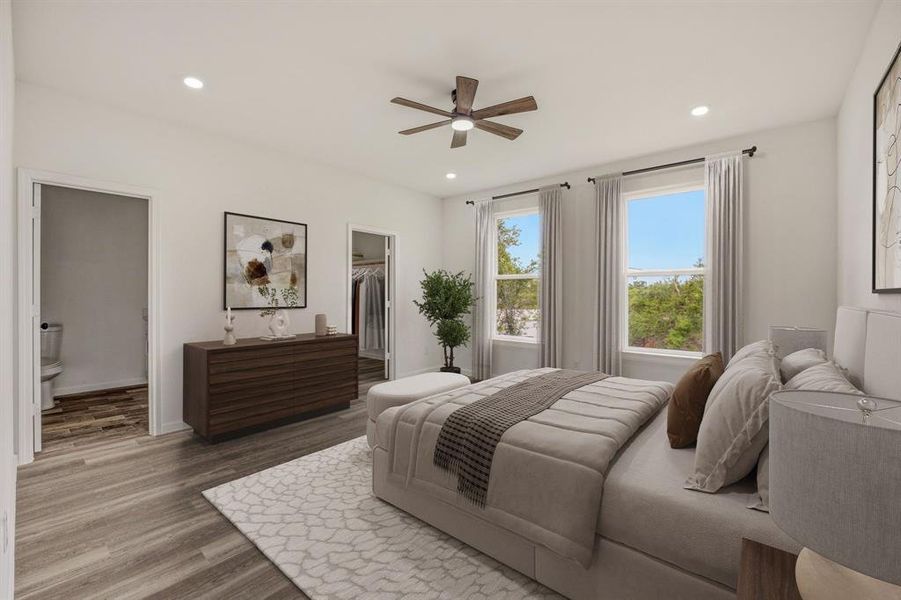 Furnished interior view inside a new home in , Granbury (Image 13). Furnished interior view inside a new home in , Granbury (Image 13).