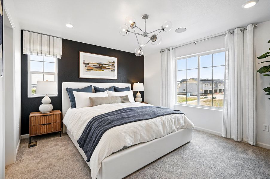 Furnished interior view inside a new home in Parterre, Thornton (Image 5).