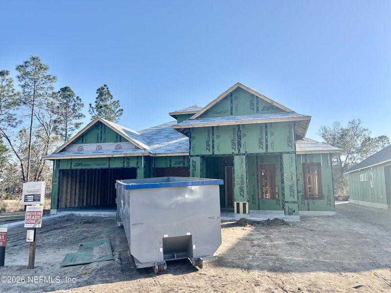 In-progress construction of a new home in , St. Augustine, FL (Image 13).