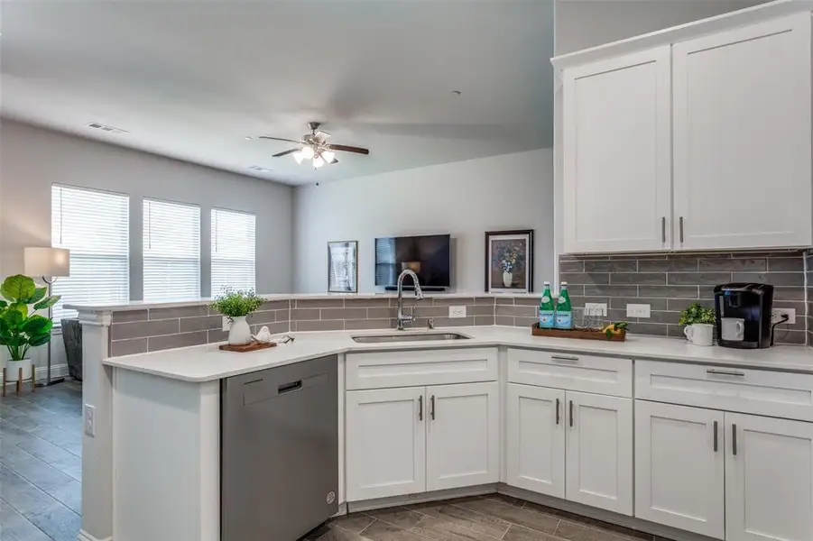 Furnished interior view inside a new home in , Lewisville (Image 3). Furnished interior view inside a new home in , Lewisville (Image 3).