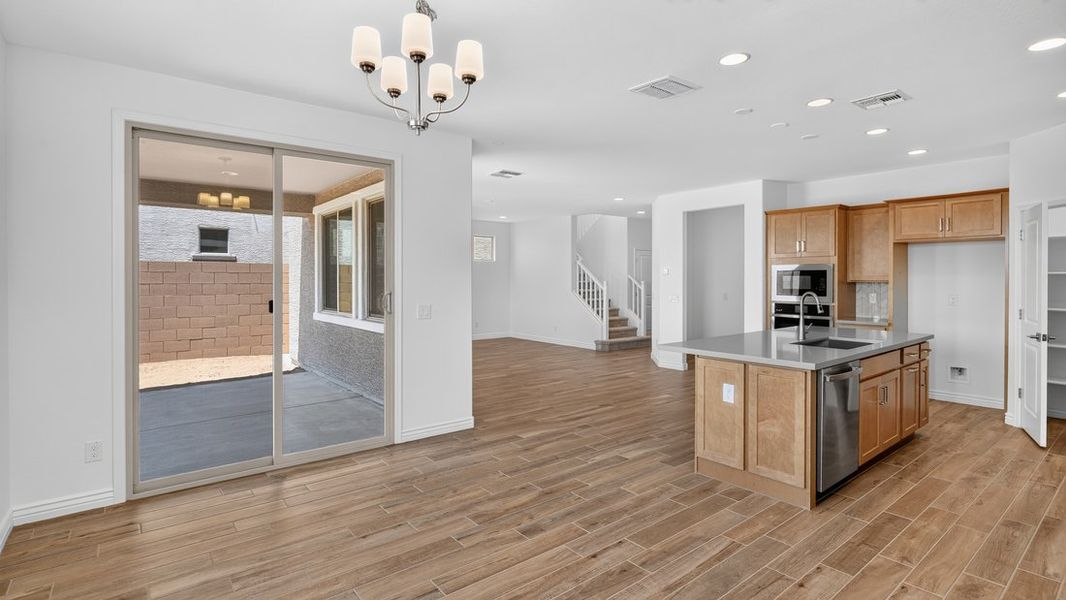 Furnished interior view inside a new home in Allen Ranches, Litchfield Park (Image 8).