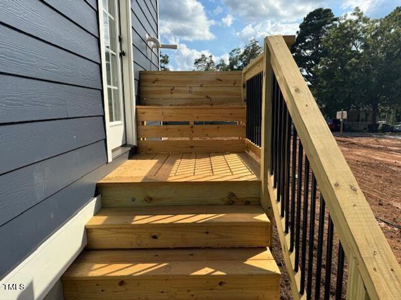 Side Entry Built-In Bench