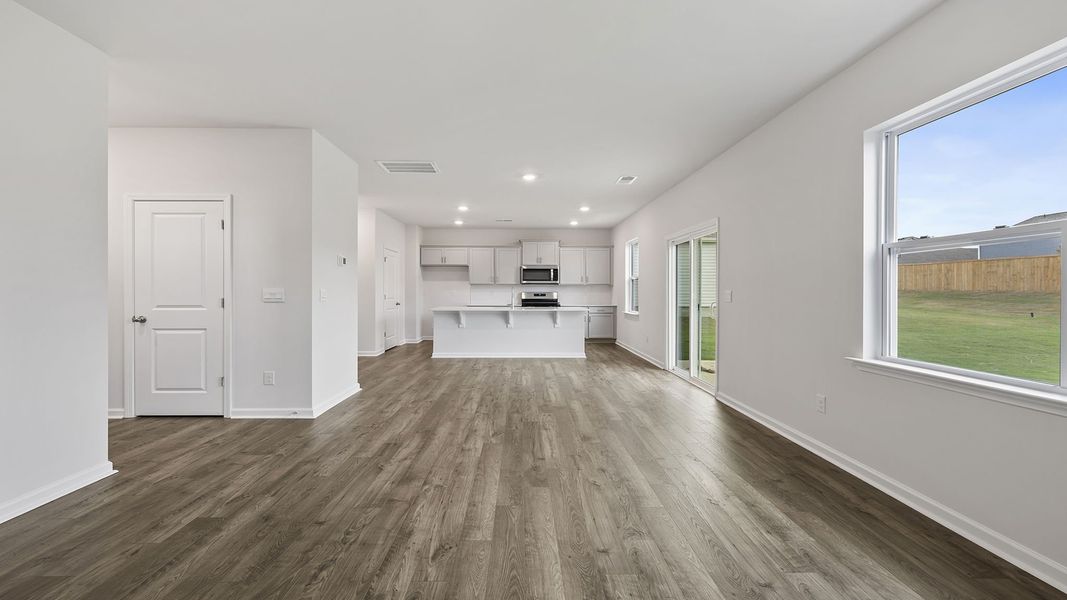 Spacious, unfurnished interior of a new home in Durbin Meadows Traditions, Fountain Inn (Image 18). Spacious, unfurnished interior of a new home in Durbin Meadows Traditions, Fountain Inn (Image 18).