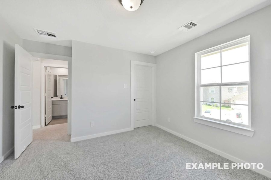Representative unfurnished interior of a home built from the The Sequoia by Davidson Homes LLC in Sundance Cove, Crosby (Image 38).